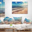 Coussin lombaire de plage tropicale à Seaside-123283276