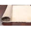 Tapis en laine beige 3 pi 3 po x 4 pi 8 po one-of-kind à la main noué la new age Shanika
