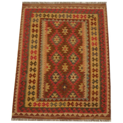 Aliauna Wool Geometric Indoor Rug