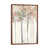 Toile avec cadre en bois brun classique n'est pas disponible
