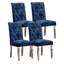 Chaise d'appoint rembourrée (ensemble de 2)-1684657676