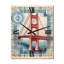 Golden Gate San Francisco Illustration rétro I - Horloges murales San Francisco-99638910