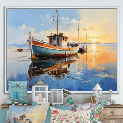 " Boat Seascape Impression V "