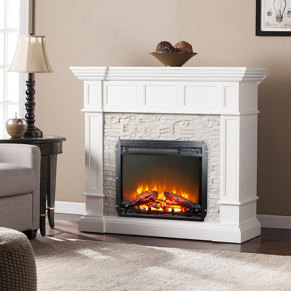 Symple Stuff Buran Electric Fireplace Insert | Wayfair