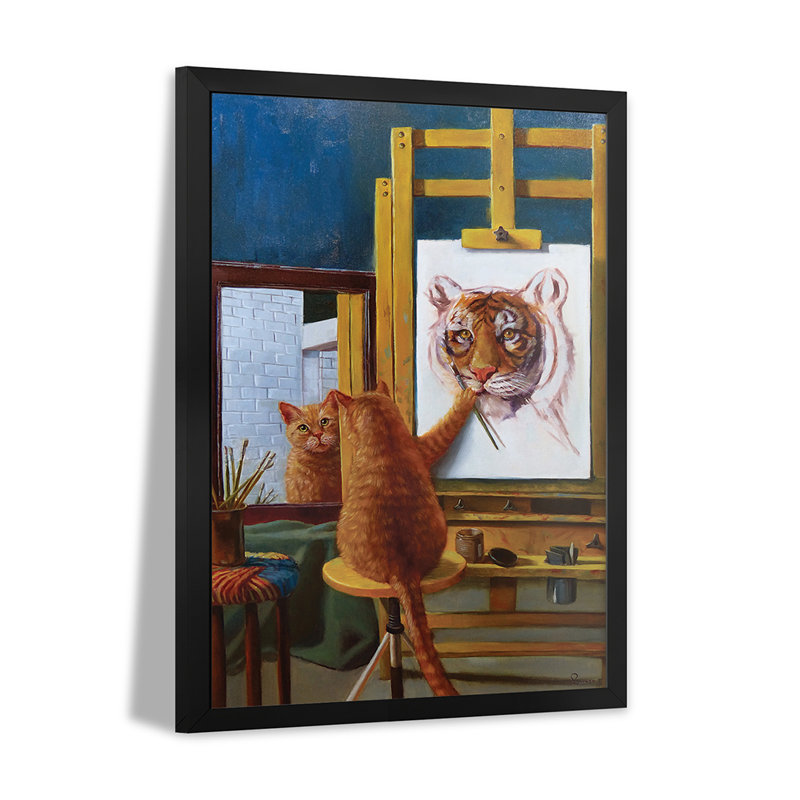 Affiche Norman Catwell par Lucia Heffernan, H 24 po x l 16 po
