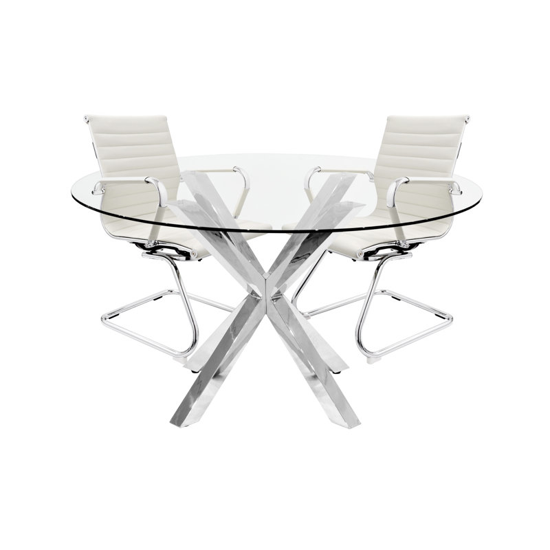John 4 - Person Dining Set, White