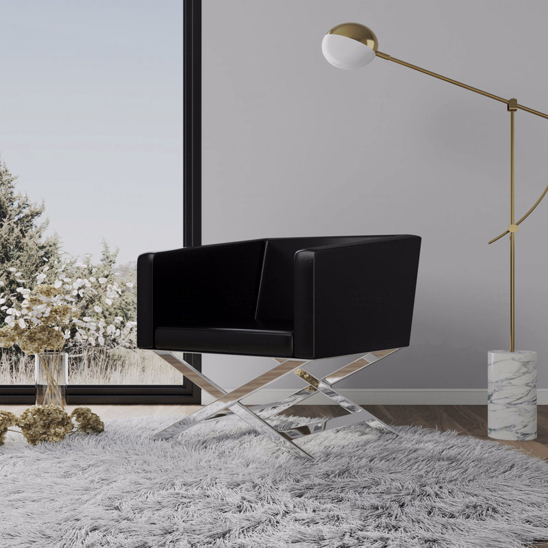 Fauteuil d'appoint Accent, Noir