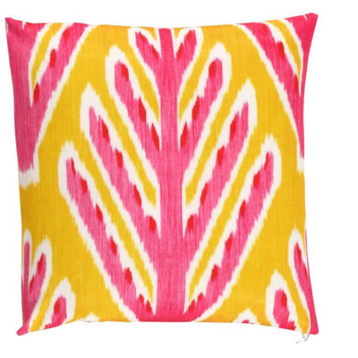 Turkish Ikat Modern Design Pillow 20"x20"