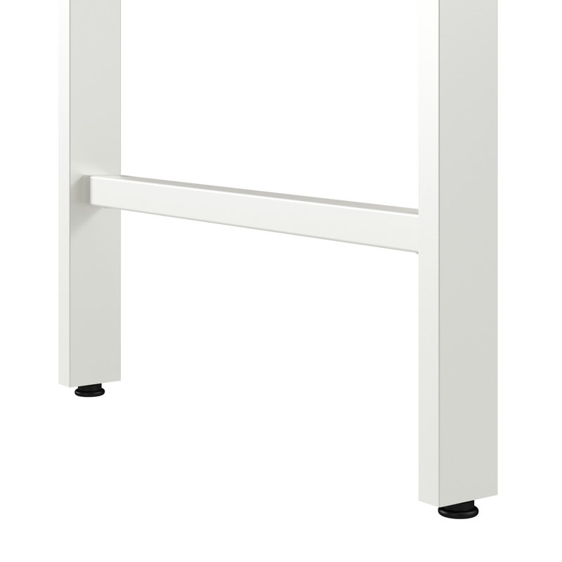 Bush Business Furniture Hustle 48W X 24D Computer Desk And Storage Cabinet With Drawers And Shelves, Natural