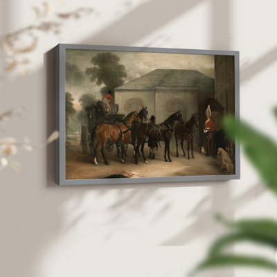 Motif floral rétro-XXX - reproduction encadrée