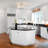 Jashaun 4-light Crystal Flush Mount Ceiling Light-208825364