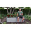 8 x 2 x 2 pi (1 paquet) lit de jardin surélevé galvanisé, ensemble de jardin en métal pour jardin