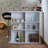 High Gloss 6-Shelf Bar Table