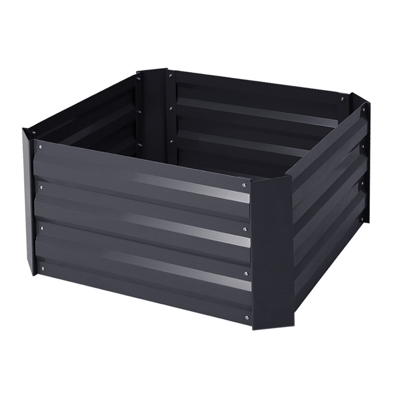 Metal Planter Box, Black