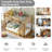 Bunk Bed Twin Over Twin With Ladder And Safety Guardrails, Solid Wood Low Bunk Beds Frame For Teens And Adults-736895004