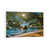 White Floater Framed