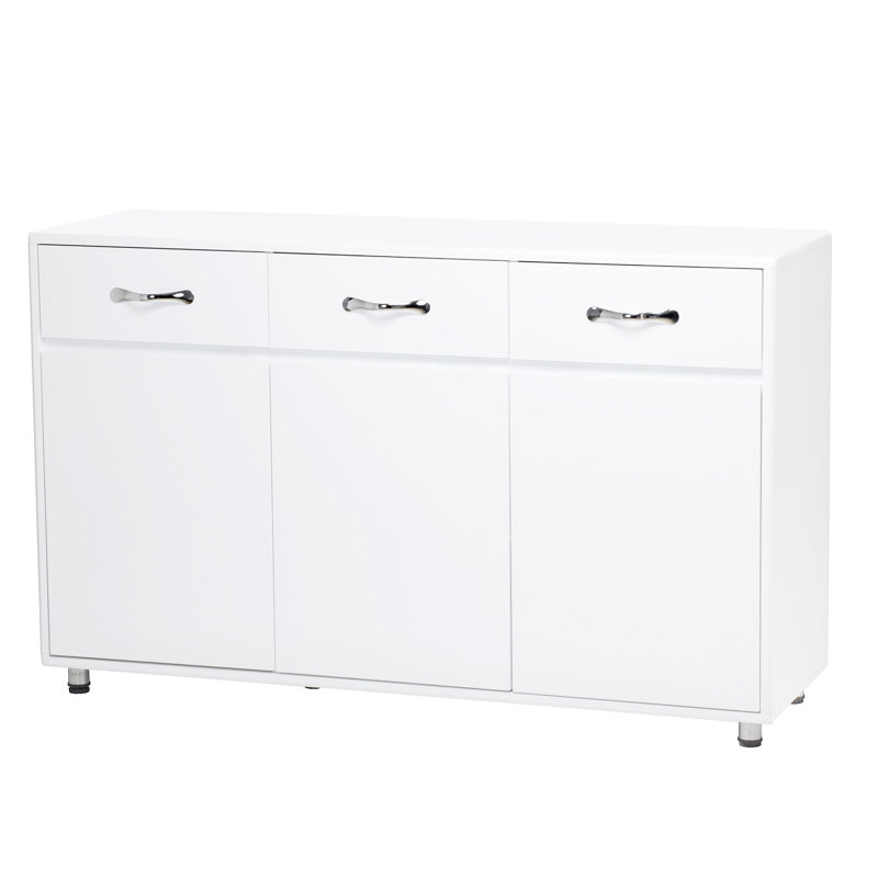 Table d'appoint Three Doors - Blanc