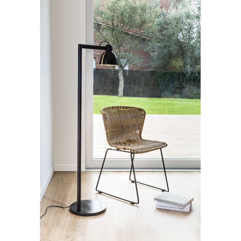 Venice Floor Lamp, Gloss Black