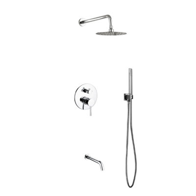 Bustillos Complete Shower System with Rough in-Valve