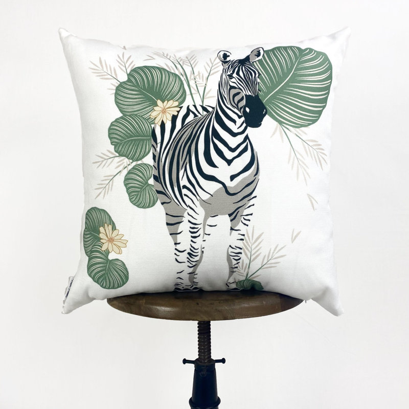 Jungle Collection Abstract Pillow Cover