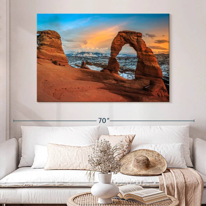 Alvord Arches National Park Twilight, 34" H x 51" W