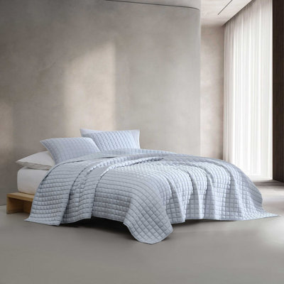Spring Branches Calvin Klein Tencel Solid Reversible Quilt Set