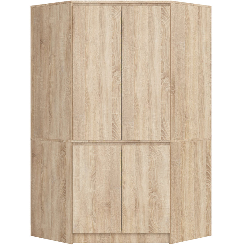 Sonum 4 Door Manufactured Wood Wardrobe