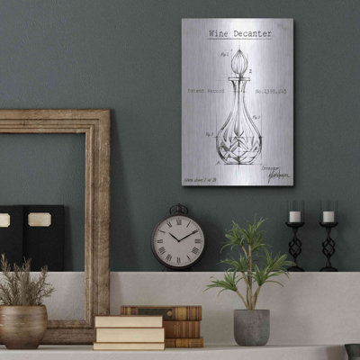 «Barware Blueprint VIII» par Ethan Harper, 17 Stories, art mural en métal