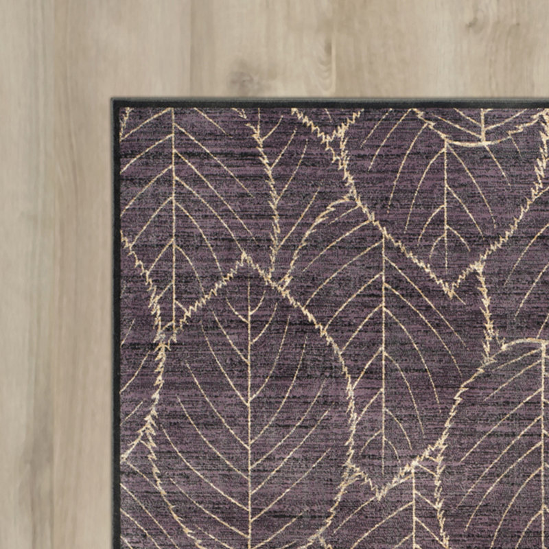 Coreatha Viscose Pile Geometric Rug, Rectangle 5'3" x 7'6"