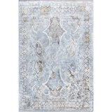 Hand Knotted Area Rug in Multi