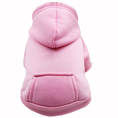 Polyester sweater Polyester Hoodied Sweatshirts With Pocket Dog Clothes Pet Clothing