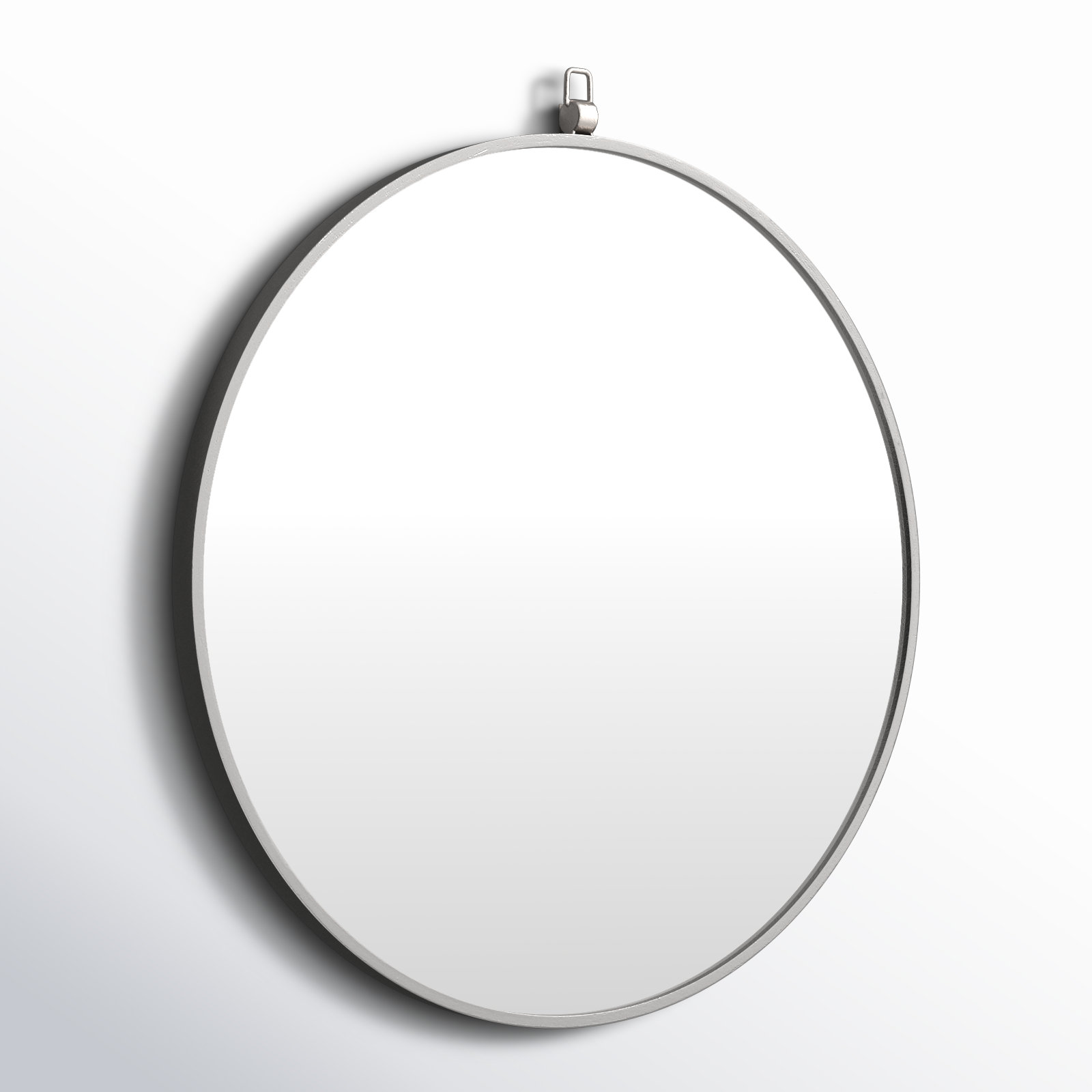 Cassie Accent Mirror, Silver, 18" x 18"