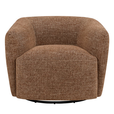Jeremiah Barrel Swivel Upholstered Chair
