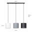 Elisa 3 - Light Black Kitchen Island Pendant-40740980