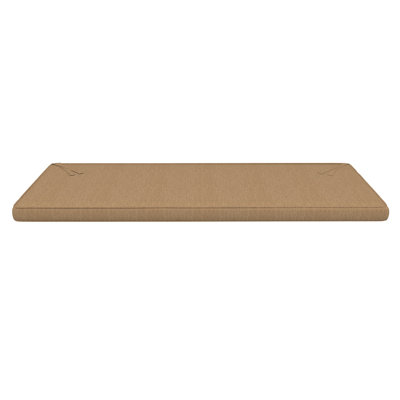 Sunbrella® Indoor/Outdoor Bench Seat Cushion, 3" Thick
