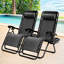 Chaise pliante inclinable Anais (ensemble de 2) Anais-695647870