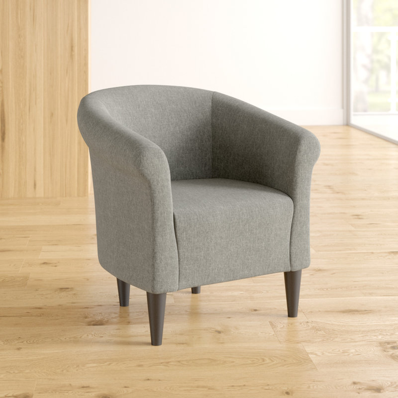 Fauteuil demi-tonneau de 31,5 po de largeur Liam, Tissu performance