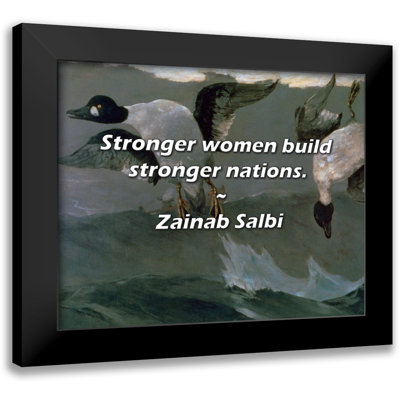 Zainab Salbi Quote: Stronger women build stronger nations.