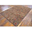 Antique Geometric Pattern American Hooked Area Rug