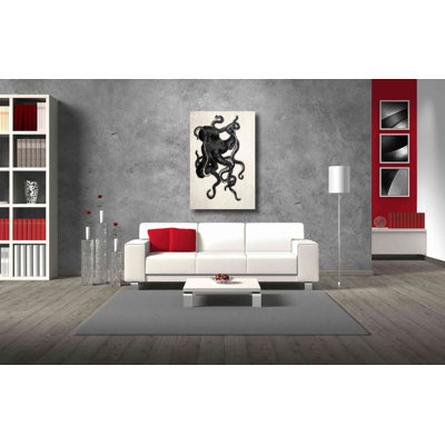 « octopus », impression sur toile