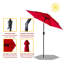 Parasol de table d'extérieur 7,5 pi Chittenden-819192453-893486689