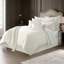 Ensemble d'édredon crème et 2 taies décoratives Larkspur-120659626