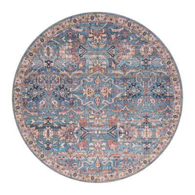 Tapis bleu Enger
