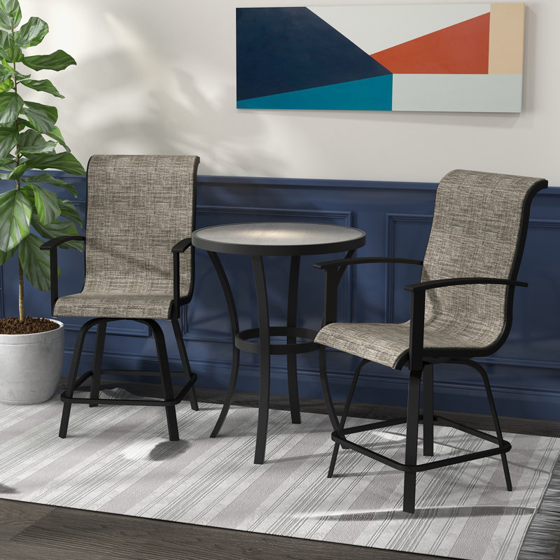 2 - Person Patio Conversation Set, Coffee