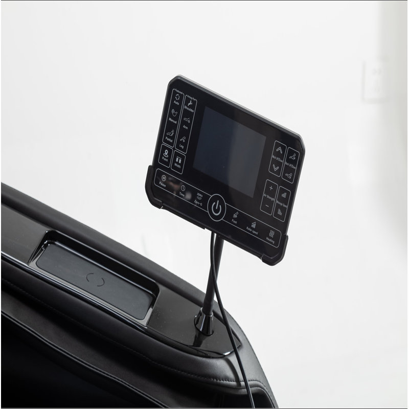 Fauteuil de massage complet pour le corps Zero Gravity, Cuir noir