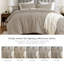 Ensemble d'édredon douillet texturé Mina Waffle Weave-453231499-454211461