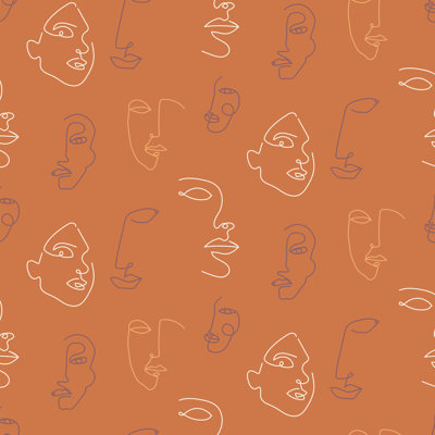 10m x 52cm Matte Wallpaper Roll