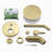 SUMERAIN Wall Mounted Tub and Shower Faucet with Brass Valve, Rainfall Shower Faucet with Waterfall Spout-65005563