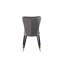 Hartshorne Velvet Dining Chairs - Ergonomic Curved Back with Metal Legs -  Side Chair for Dining Room Kitchen Living Room-1348625286-1411989034-1411989038