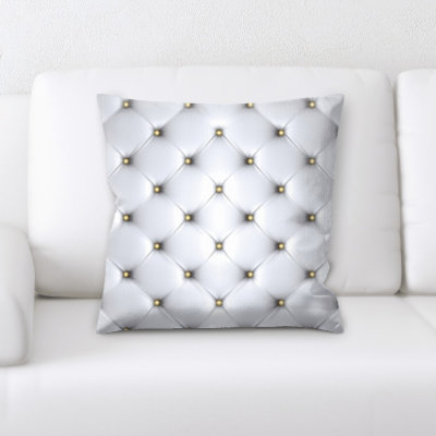 Heflin Abstract Textures Throw Pillow